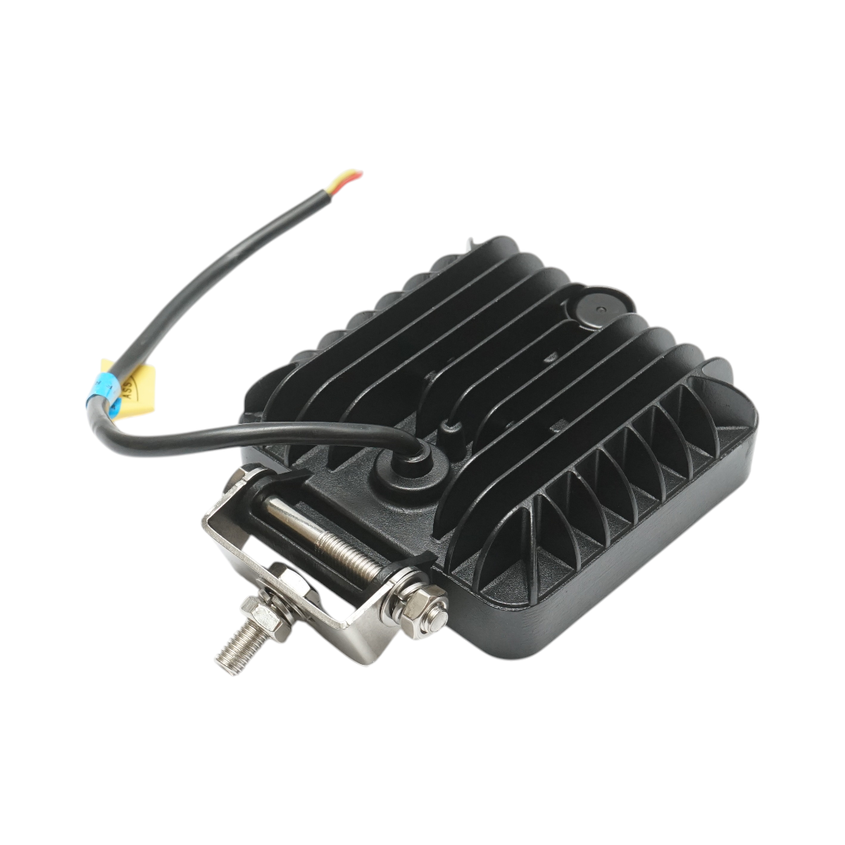 Proiector patrat LED cu DRL 9-80V, 36W alb-galben, carcasa aluminiu 103x103x38mm IP67 Breckner Germany - imagine 3