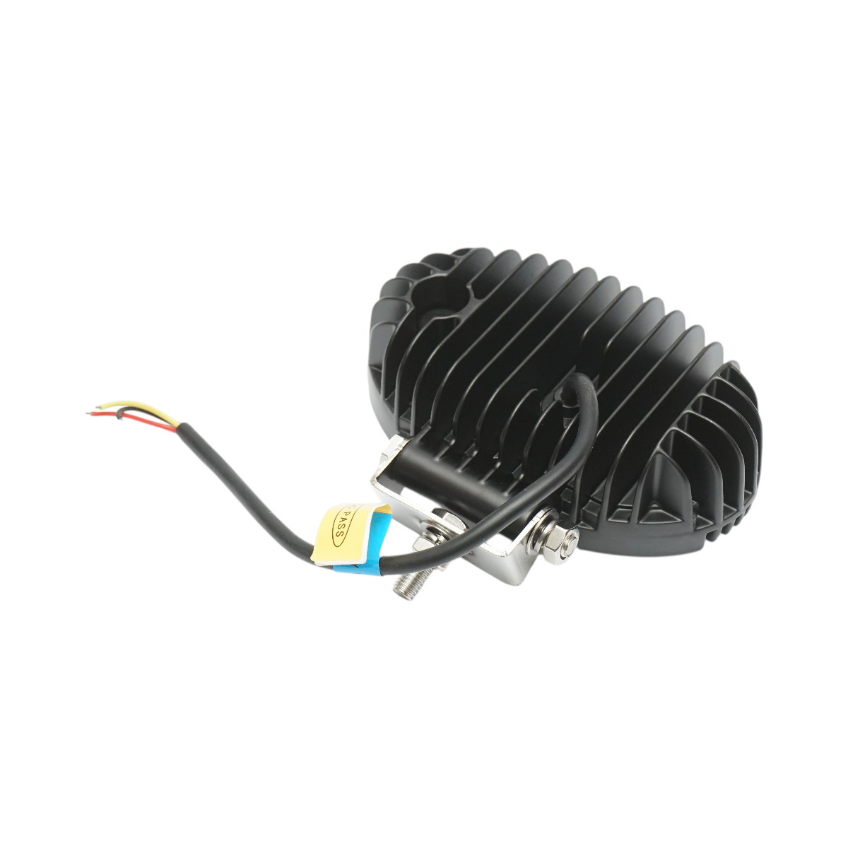 Proiector oval LED cu DRL 9-80V, 24W alb-galben, carcasa aluminiu 140x90x45mm IP67 Breckner Germany - imagine 3