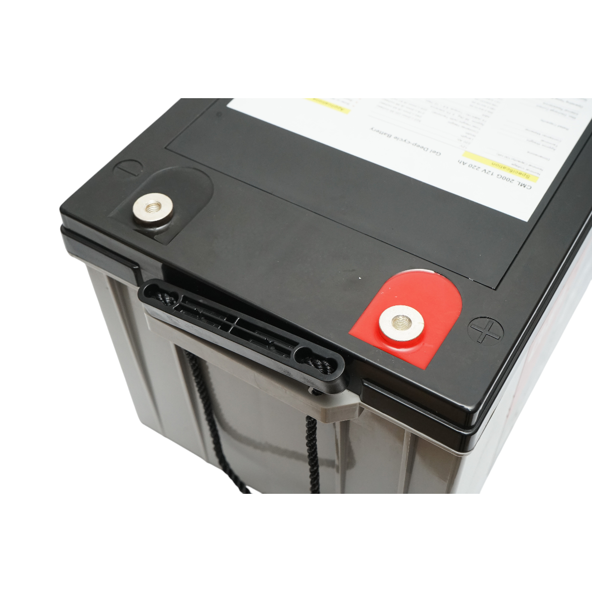 Baterie gel 12V, 220Ah (deep cycle) sistem solar fotovoltaic 20HR CML 200G clasa A 522x240x218mm - imagine 6