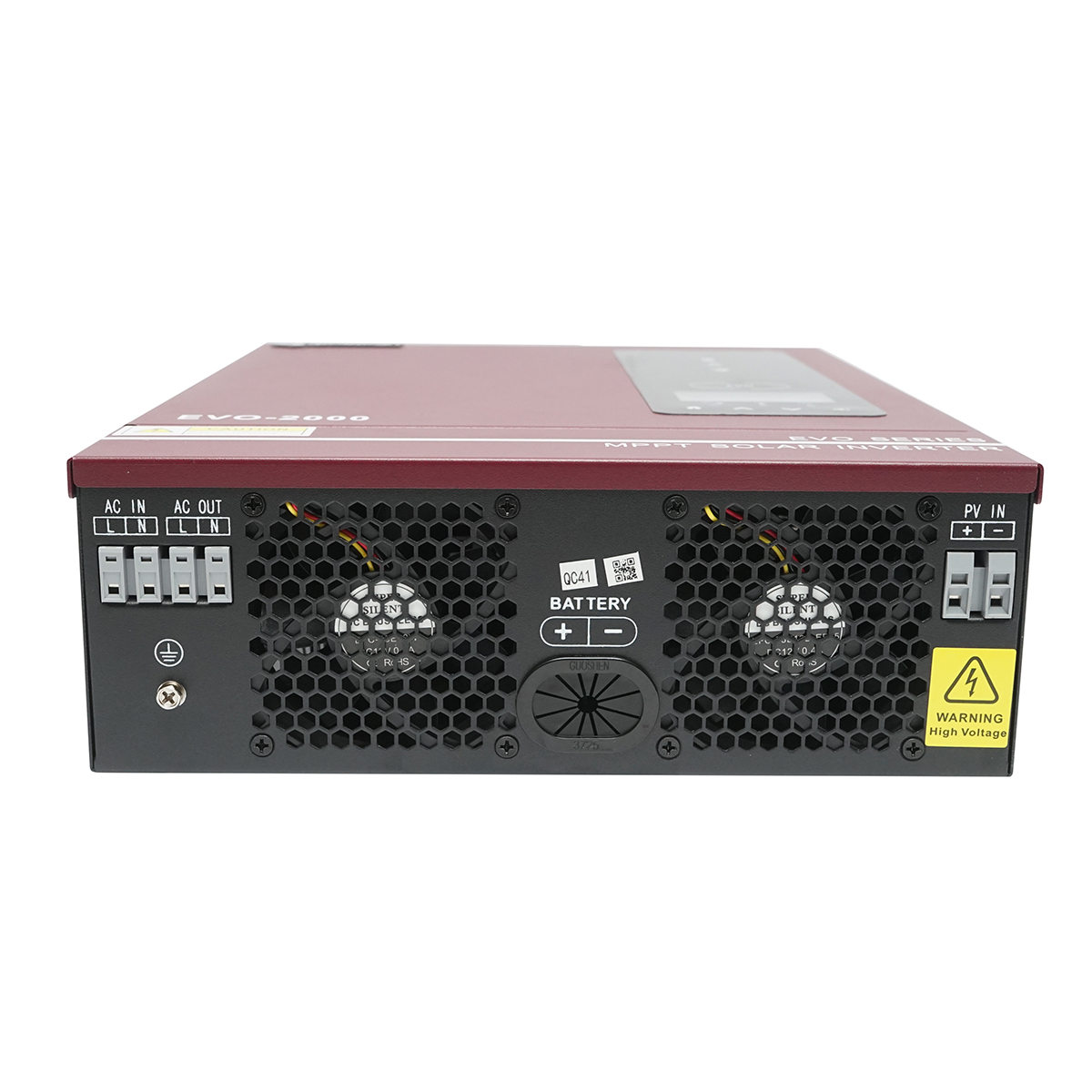 Invertor solar hibrid 1.6kW, 12V, MPPT 80A, monofazic, OFF-GRID, EVO-2000 Bourget - imagine 2