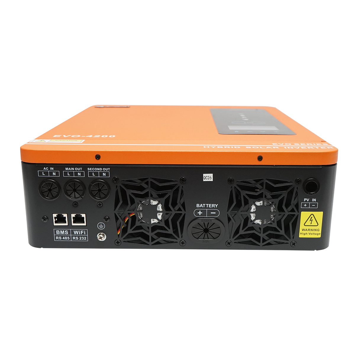 Invertor solar hibrid 3.0kW, 24V, MPPT 120A, monofazic, ON/OFF-GRID, EVO-4200 Bourget - imagine 2