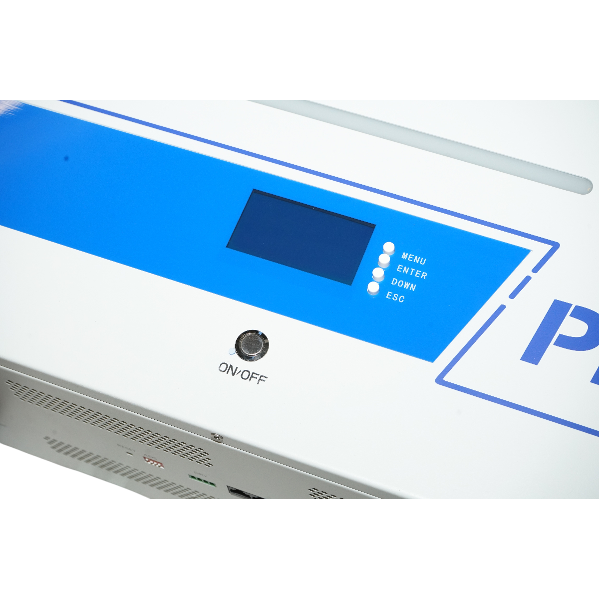 Baterie Li-ion 2.56kW LiFePO4 25.6V, 100Ah cu BMS, deep cycle, display LCD 410x370x160mm IP54 Bourget - imagine 7