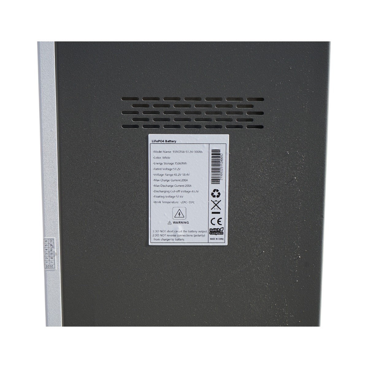 Baterie Li-ion 15.36kW LiFePO4 51.2V, 300Ah cu BMS, deep cycle, display LCD IP54 Bourget - imagine 7