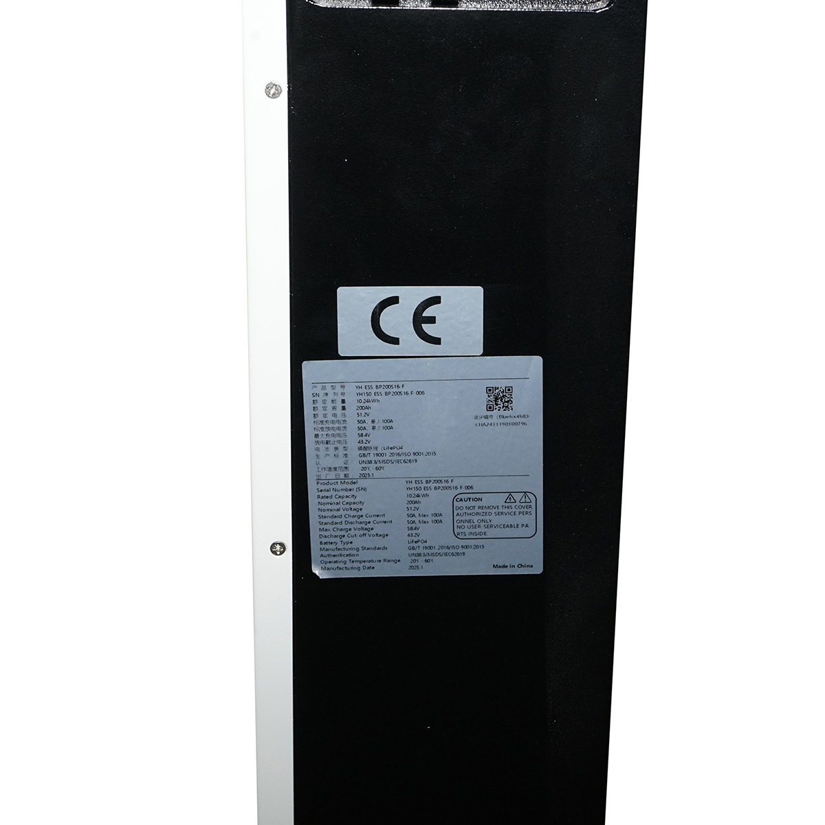 Sistem solar All-in-One cu invertor hibrid 5kW ON/OFF GRID monofazic, baterie integrata Li-ion 10.24kWh LiFePO4 51.2V 200Ah IP54 - imagine 8