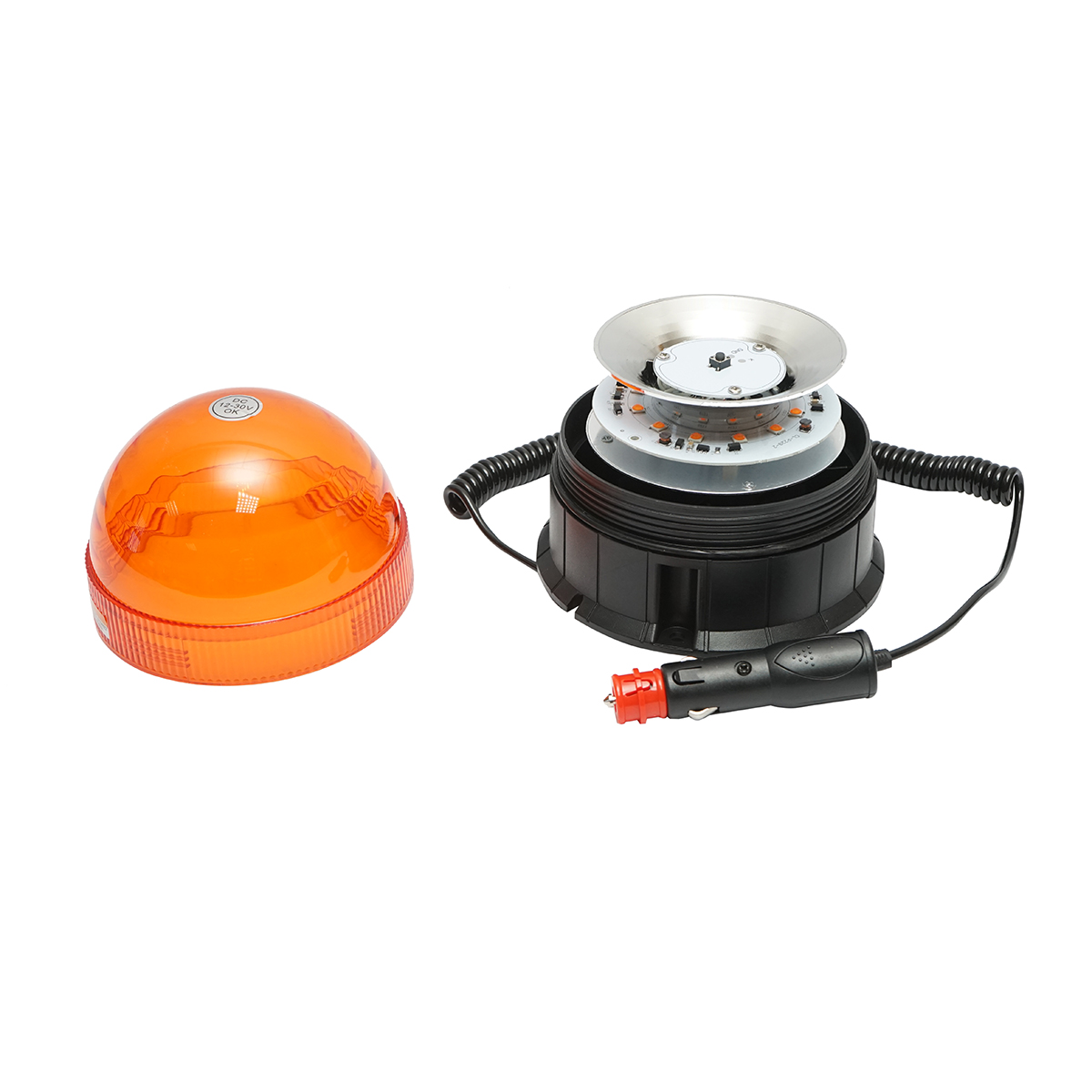 Girofar LED 12-24V cu 3 functii si talpa magnetica - imagine 3