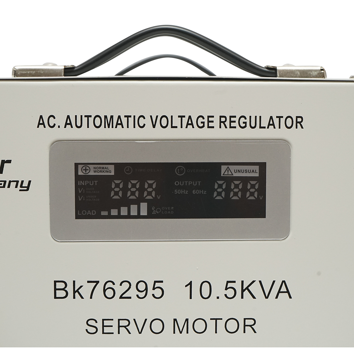 Stabilizator automat de tensiune 10.5KVA cu servomotor monofazat, 2 prize schuko 230V, afisaj LCD Breckner Germany - imagine 6