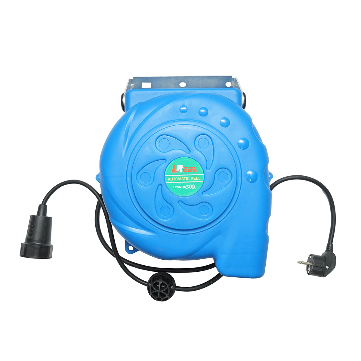 Rola prelungitor electric retractabila automata 10m cu priza Schuko 16A/250V