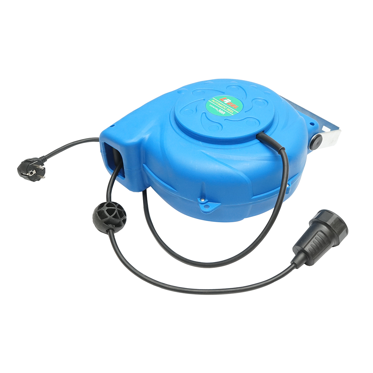 Rola prelungitor electric retractabila automata 10m cu priza Schuko 16A/250V - imagine 2