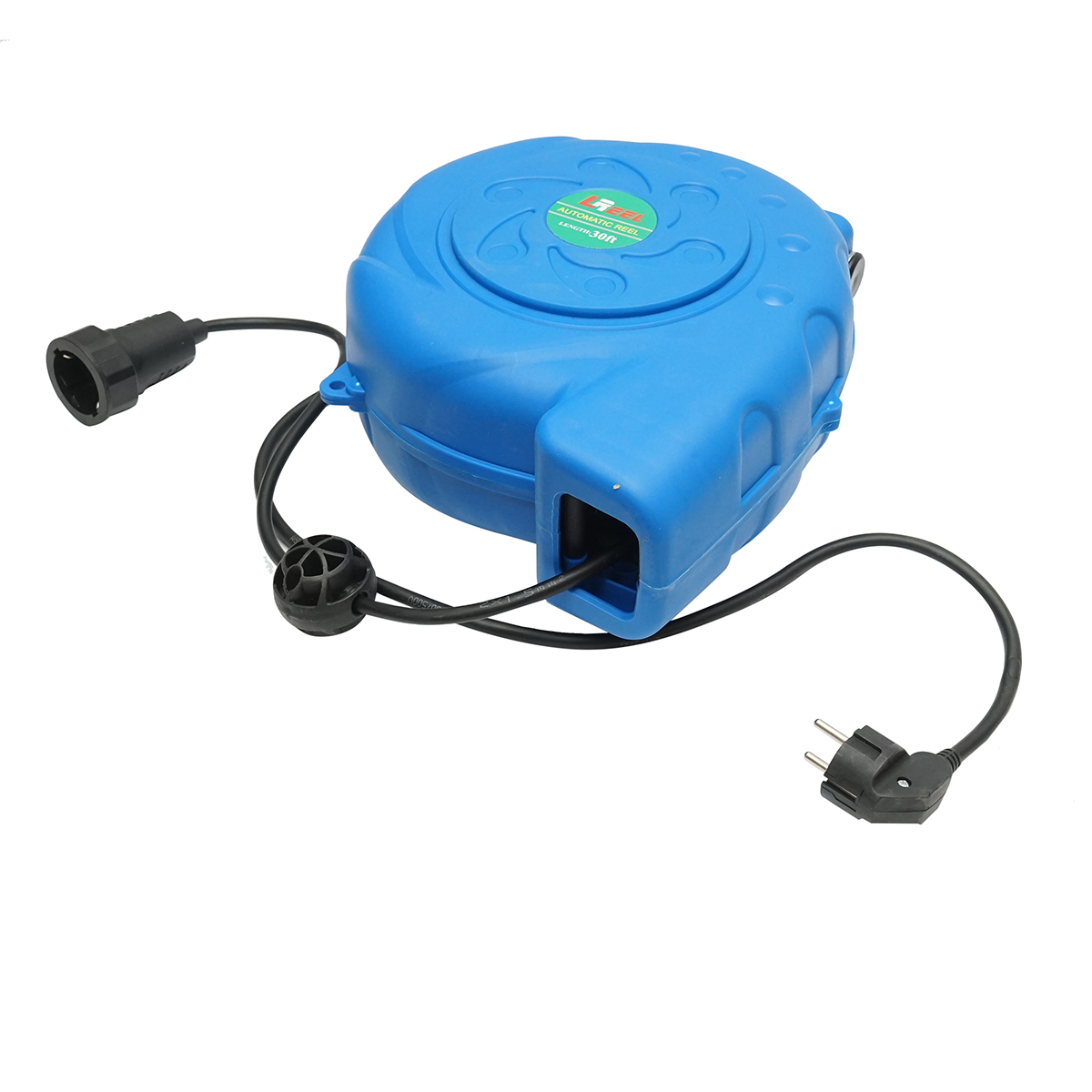 Rola prelungitor electric retractabila automata 10m cu priza Schuko 16A/250V - imagine 3