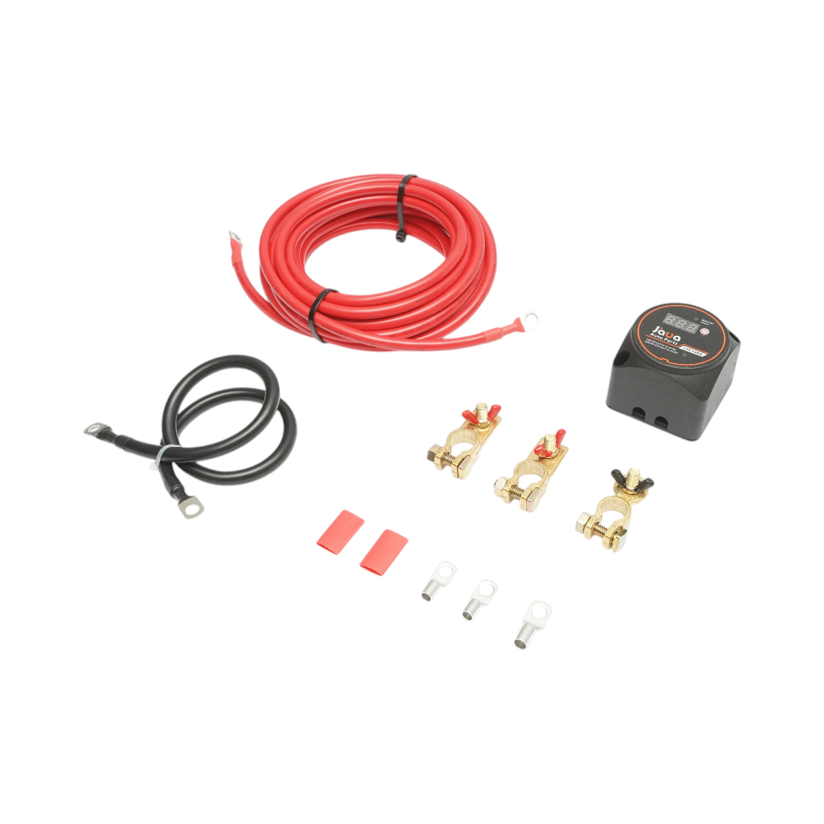 Kit izolator dublu de baterie 12V, 140A cu voltmetru digital, mod auto/manual IP67 - imagine 2