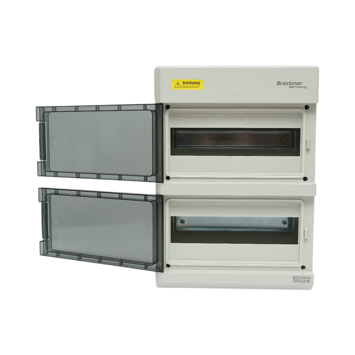 Tablou sigurante aplicat 2 randuri, 24 module IP66 Breckner Germany - imagine 2