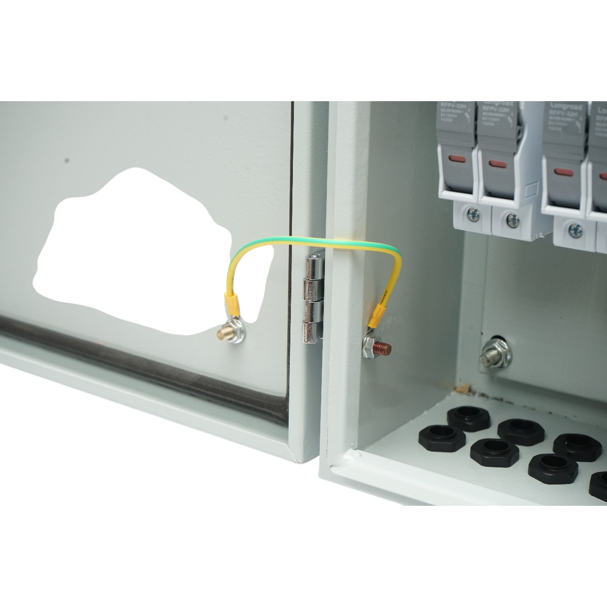 Tablou sigurante de protectie echipat 380V pentru sisteme fotovoltaice 20-30KW DC/AC cu 6 siruri/stringuri IP65 - imagine 7