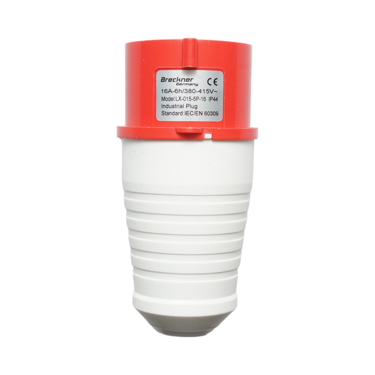 Stecher, fisa pentru priza industriala trifazata 16A, 415V, IP44, 6H Breckner Germany - imagine 2