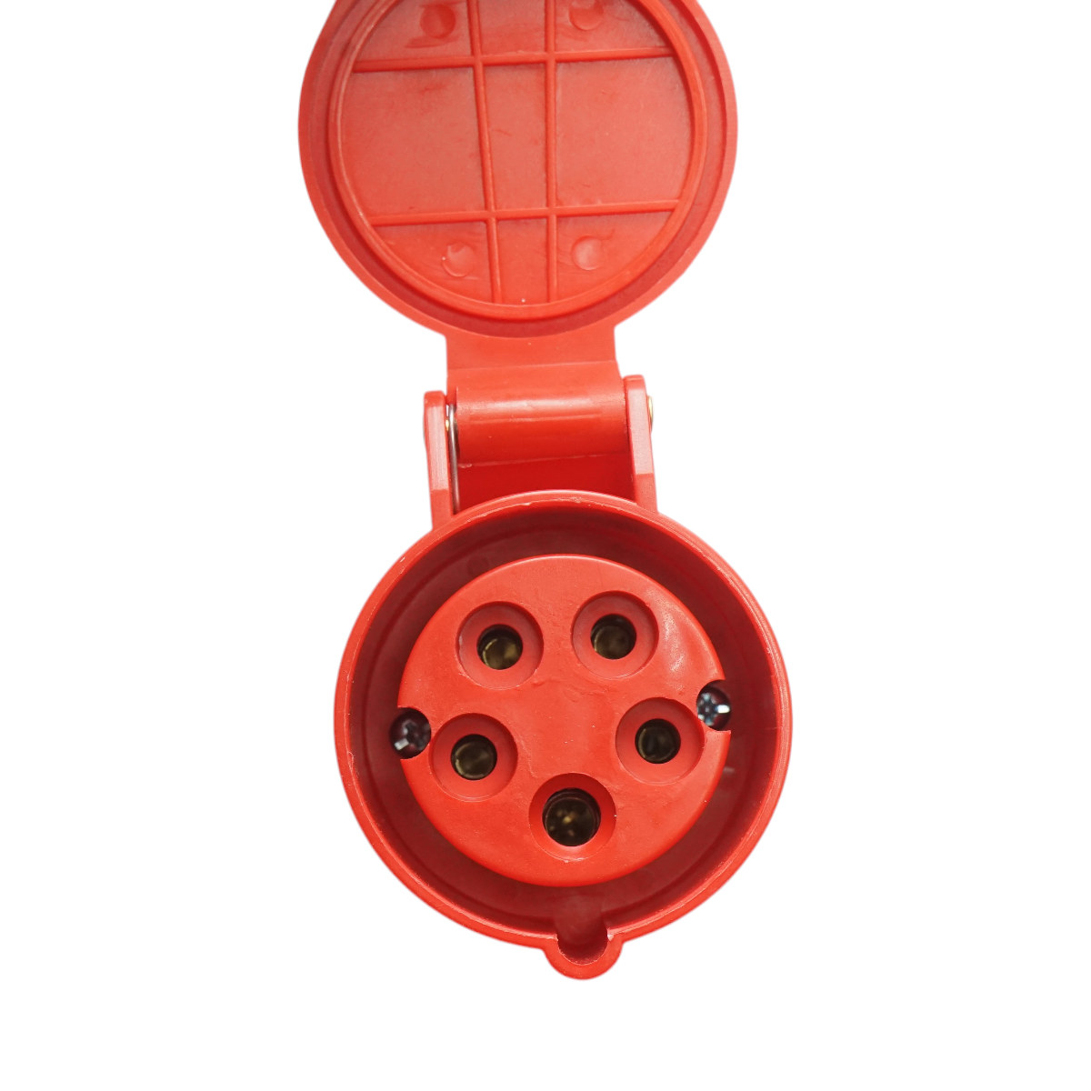 Priza industriala trifazica mobila 16A, 415V, IP44, 6H Breckner Germany - imagine 4