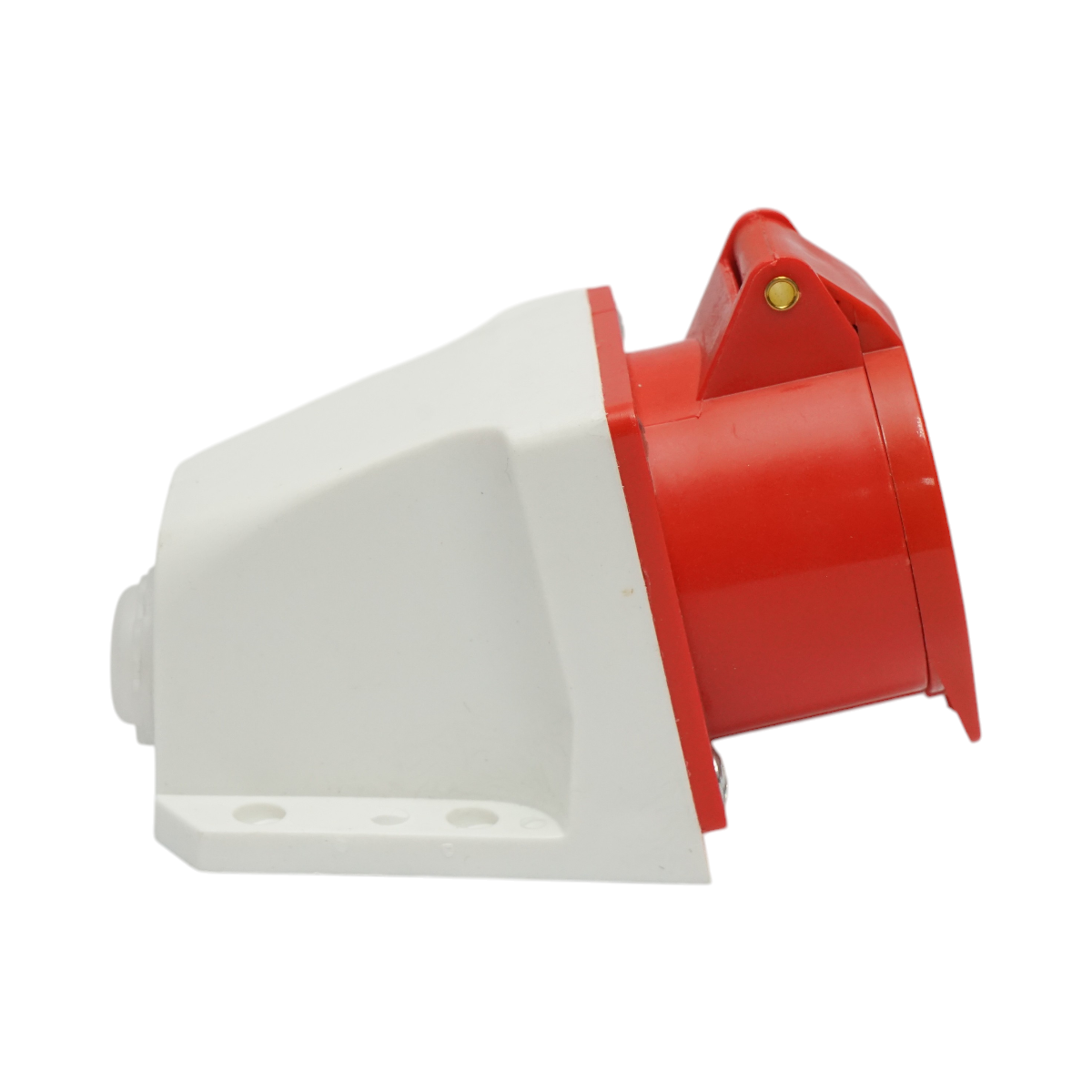 Priza industriala aparenta trifazica 16A, 380V, IP44, 6H Breckner Germany - imagine 2