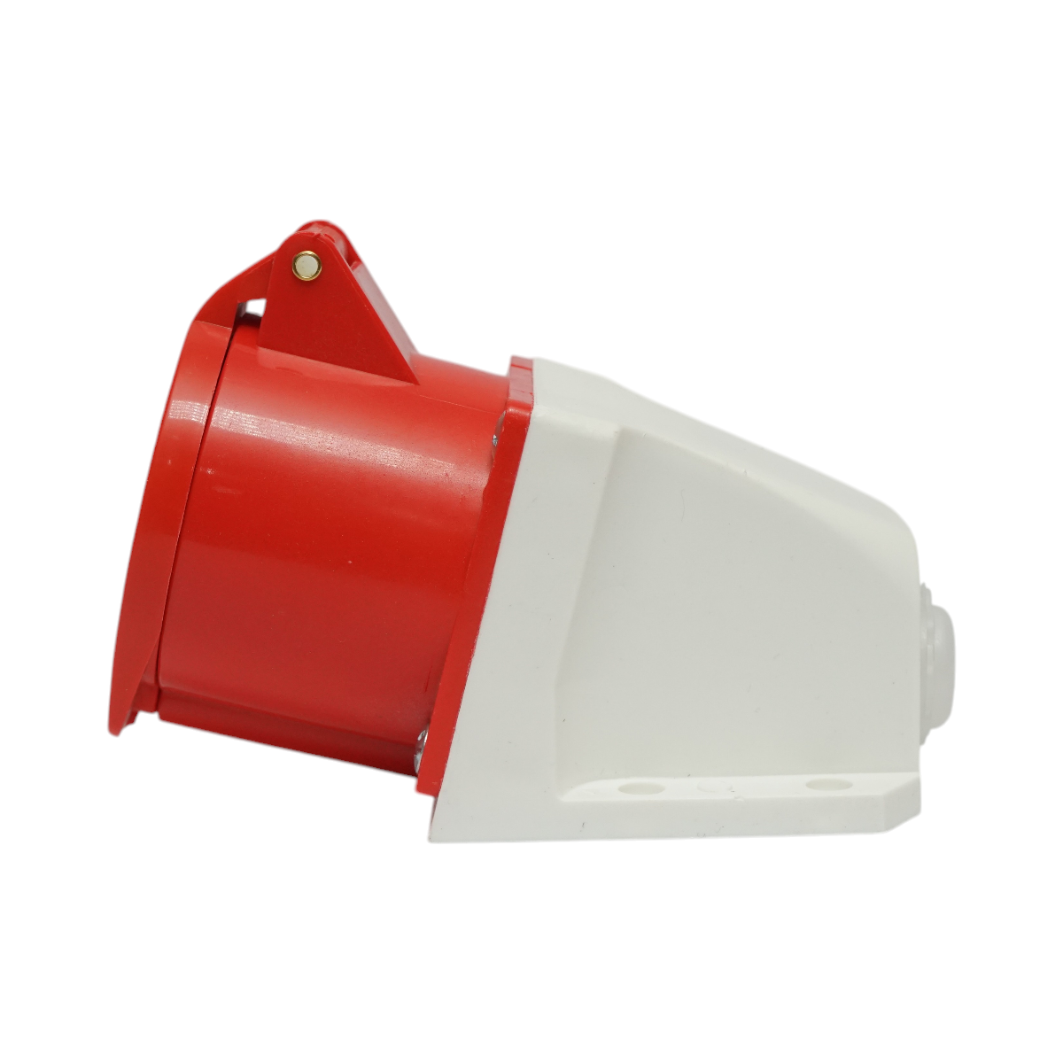 Priza industriala aparenta trifazica 32A, 380V, IP44, 6H Breckner Germany - imagine 2