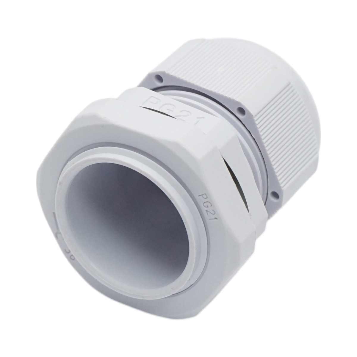 Presetupa PG21 gri ABS+EPDM IP68 Breckner Germany - imagine 2