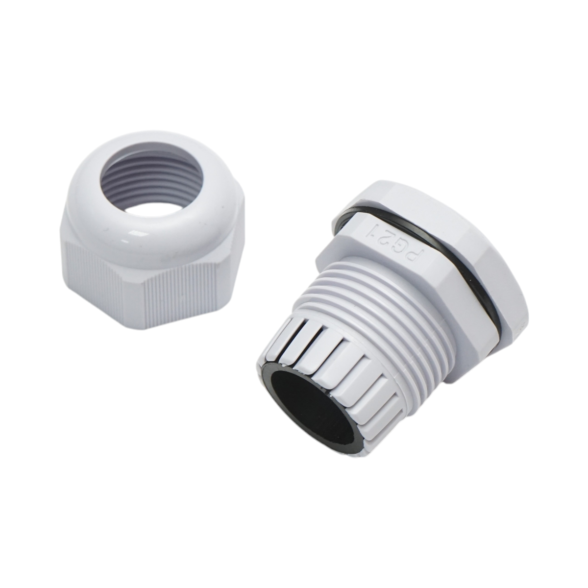 Presetupa PG21 gri ABS+EPDM IP68 Breckner Germany - imagine 4