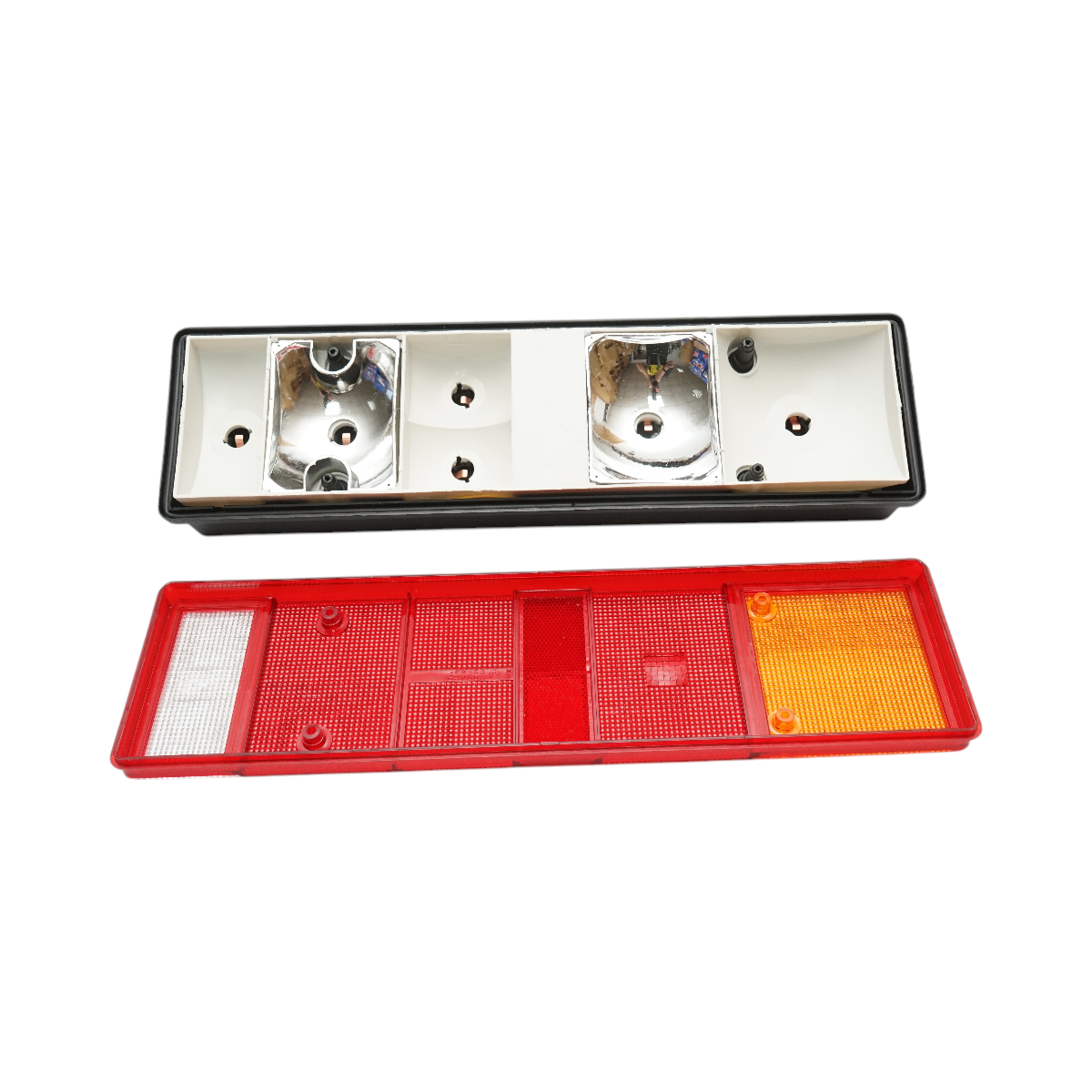 Set lampi spate camion 24V stanga-dreapta cu 6 functii 454x103x131mm Breckner Germany - imagine 3