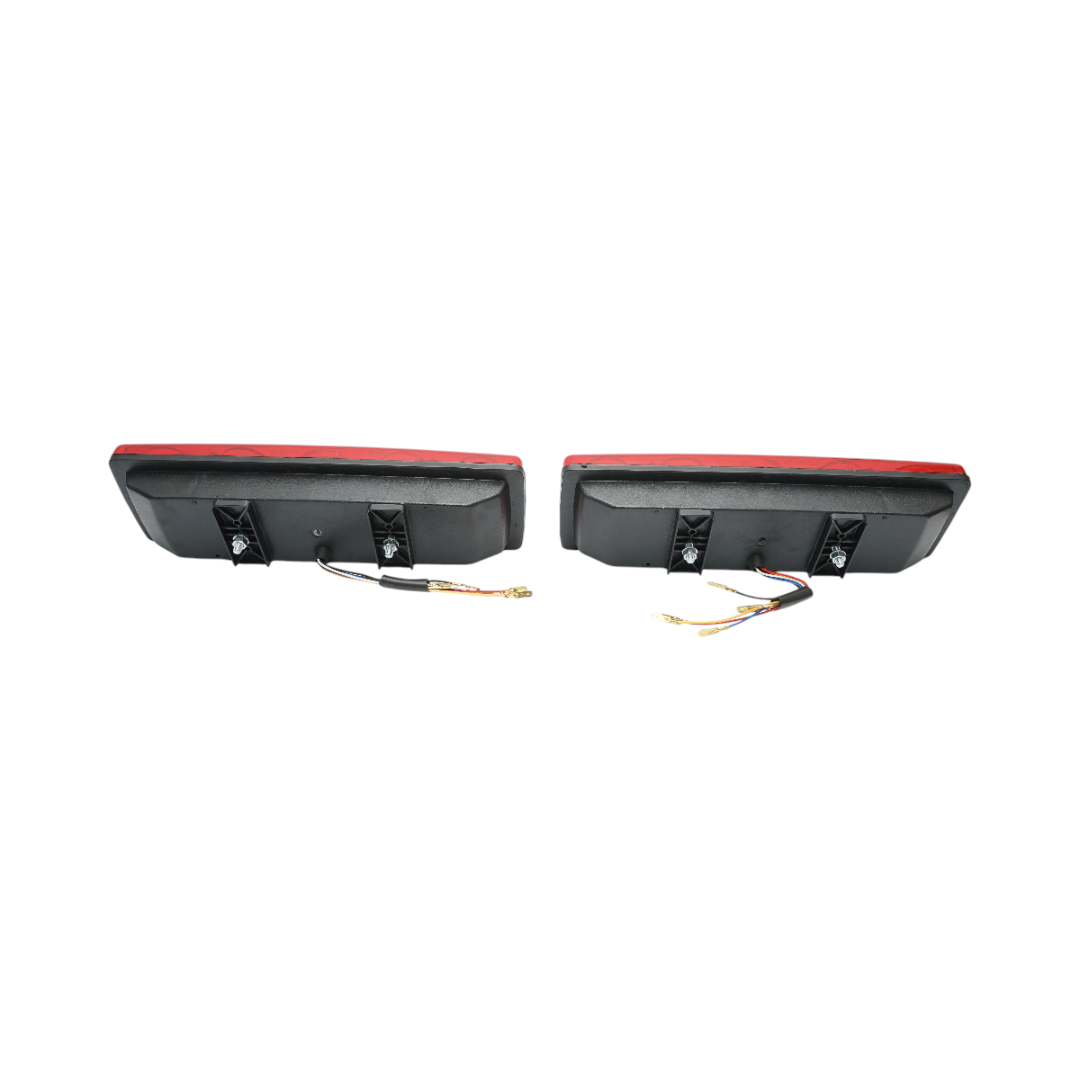 Set lampi spate camion DAF 24V stanga-dreapta 412x129x70mm Breckner Germany - imagine 2