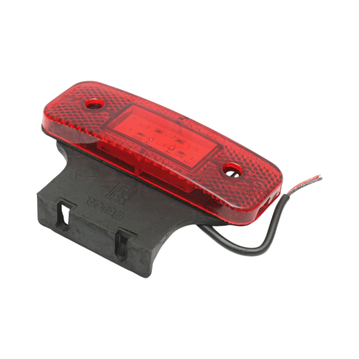 Lampa semnalizare laterala LED 12/24V rosie cu suport 115x40x15mm Breckner Germany - imagine 6