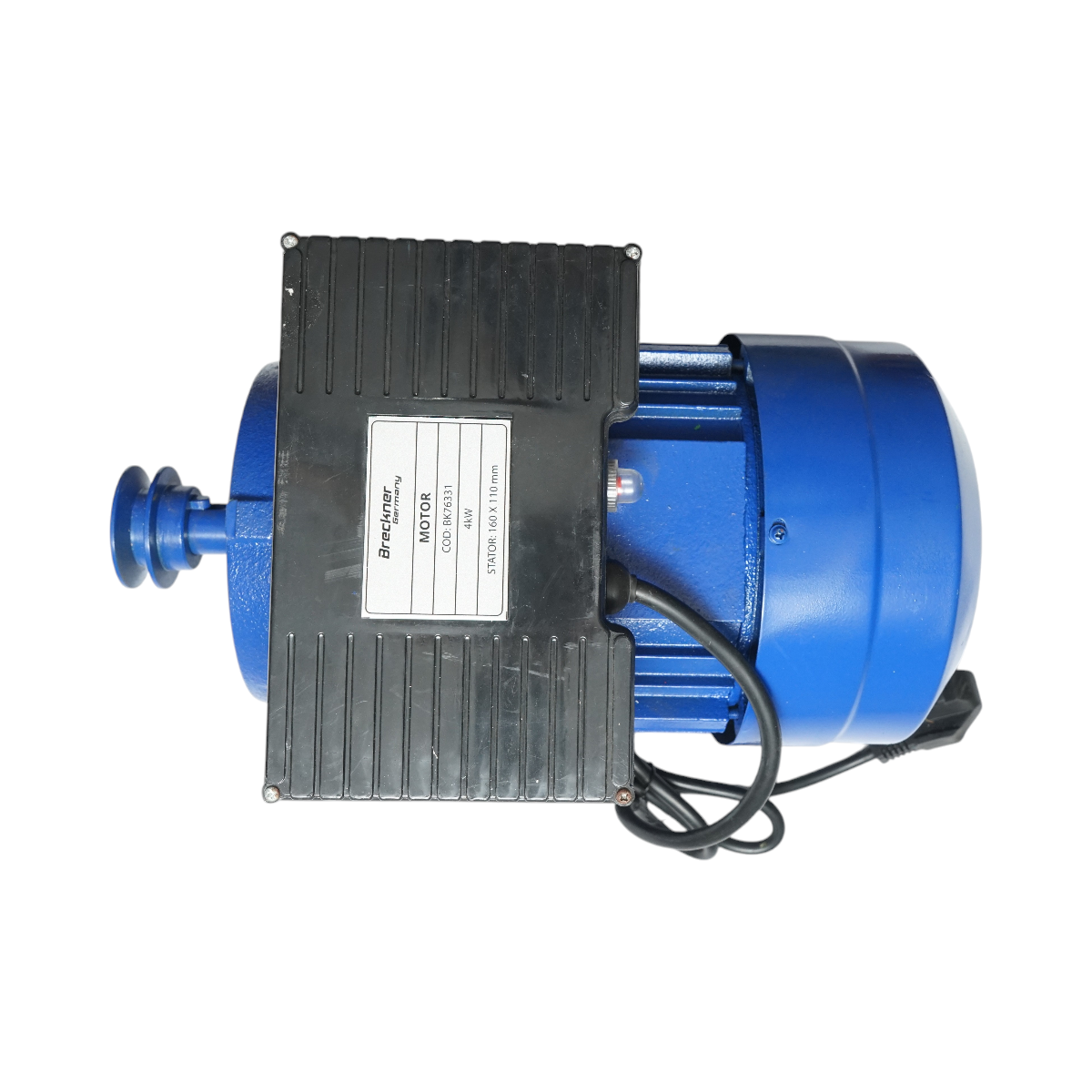 Motor electric monofazat 4KW, 220V cu protectie termica, stator 160x110mm Breckner Germany - imagine 7