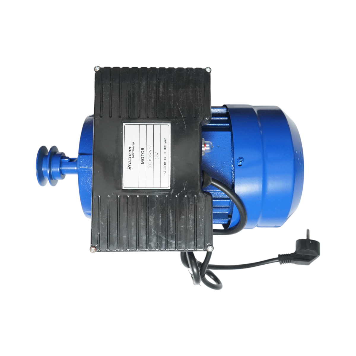 Motor electric monofazat 3KW, 220V cu protectie termica, stator 145x100mm Breckner Germany - imagine 7