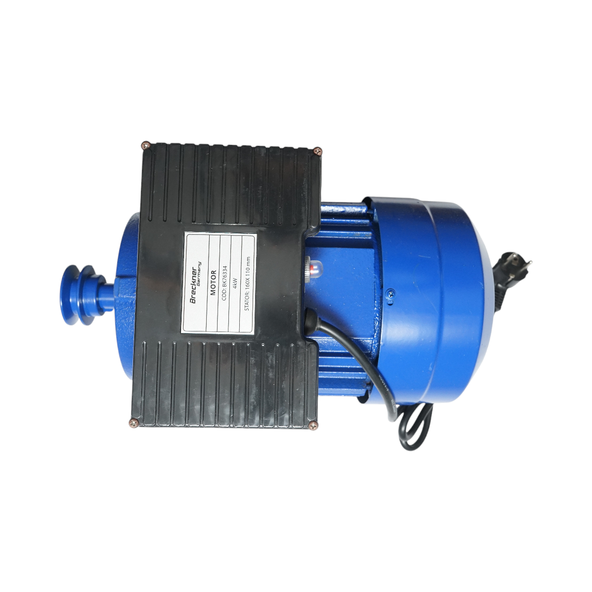 Motor electric monofazat 4KW, 220V cu protectie termica, stator 160x110mm Breckner Germany - imagine 7