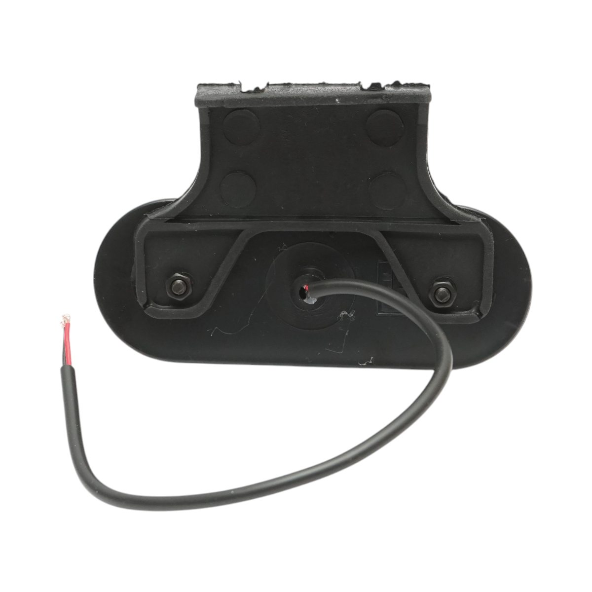 Lampa gabarit laterala ovala LED 24V galbena cu suport 118x46x19mm Breckner Germany - imagine 3