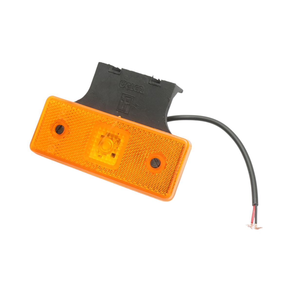 Lampa gabarit laterala dreapta LED 12-24V galbena cu suport 110x42x7mm Breckner Germany - imagine 4