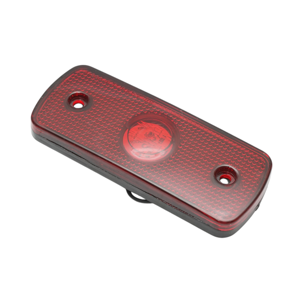 Lampa gabarit laterala slim LED 12-24V rosie 108x43.5x12mm Breckner Germany - imagine 4