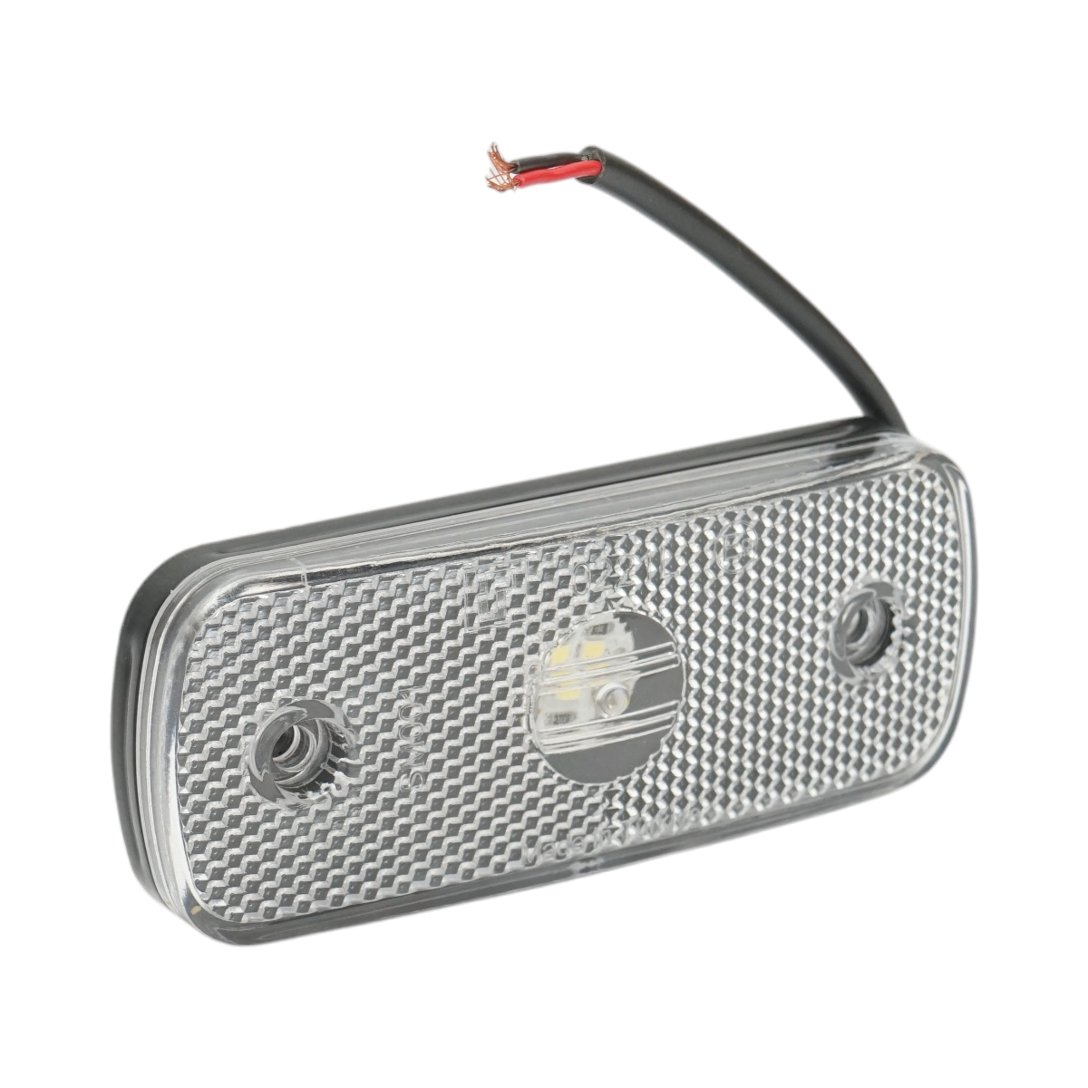 Lampa gabarit laterala slim LED 12-24V alba 108x43.5x12mm Breckner Germany - imagine 2