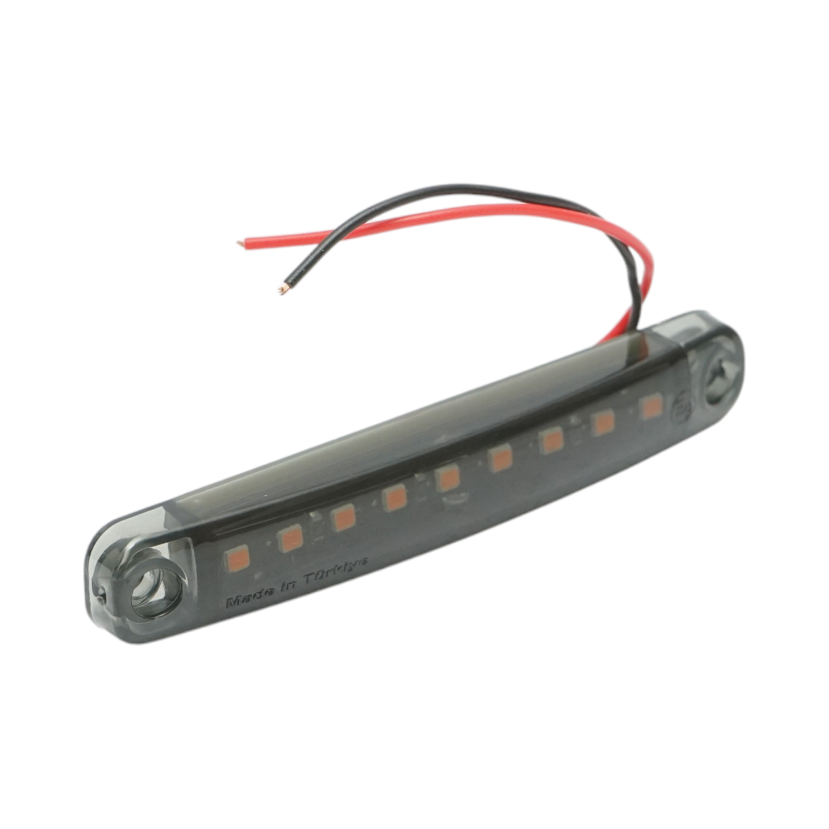 Lampa gabarit laterala slim LED 12-24V galben fumuriu 100x15x10mm FR0176 - imagine 4