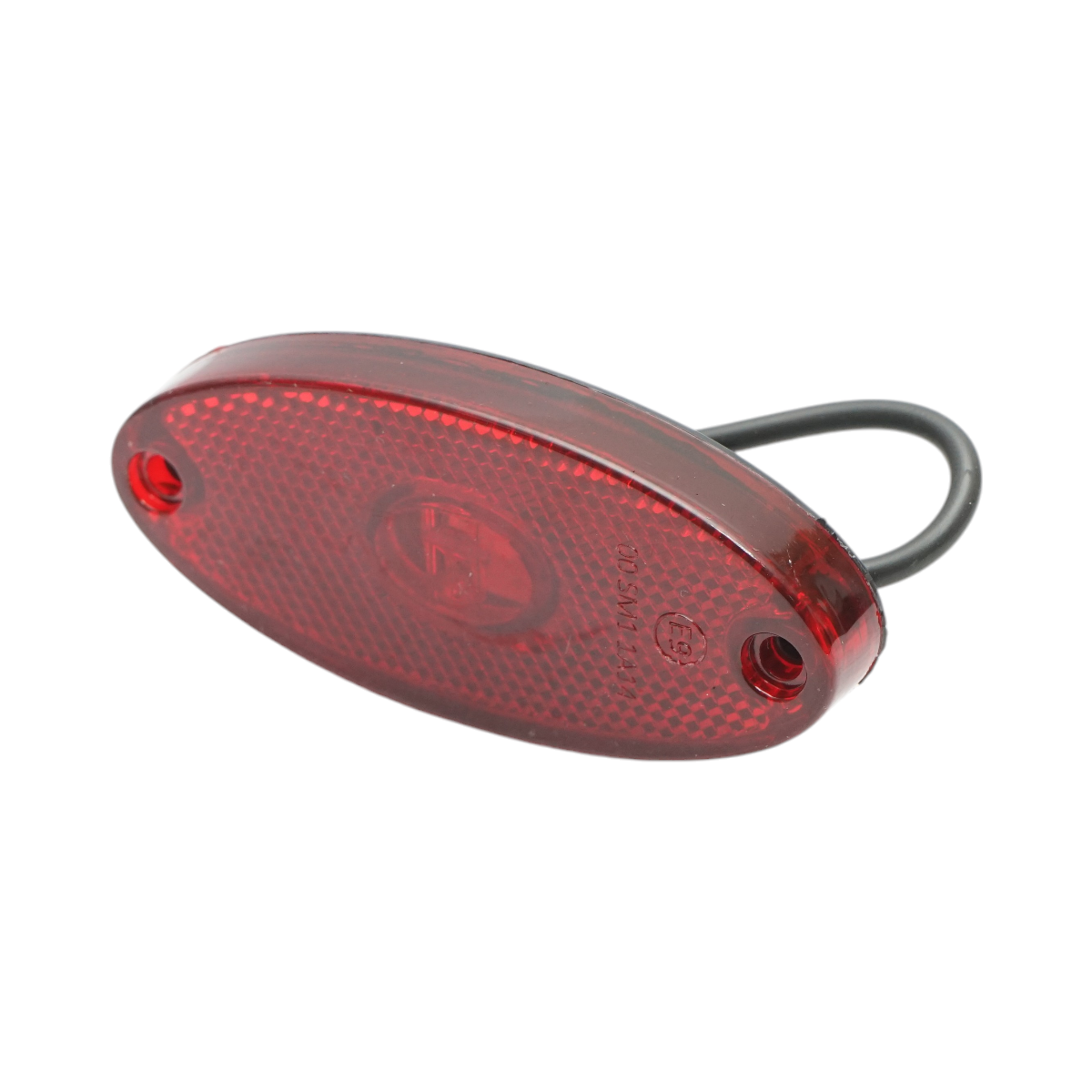 Lampa pozitie laterala ovala LED 12-24V rosie 100x45x14mm Breckner Germany - imagine 2