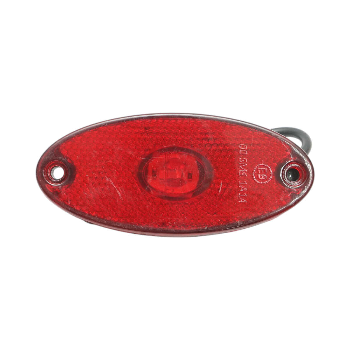 Lampa pozitie laterala ovala LED 12-24V rosie 100x45x14mm Breckner Germany