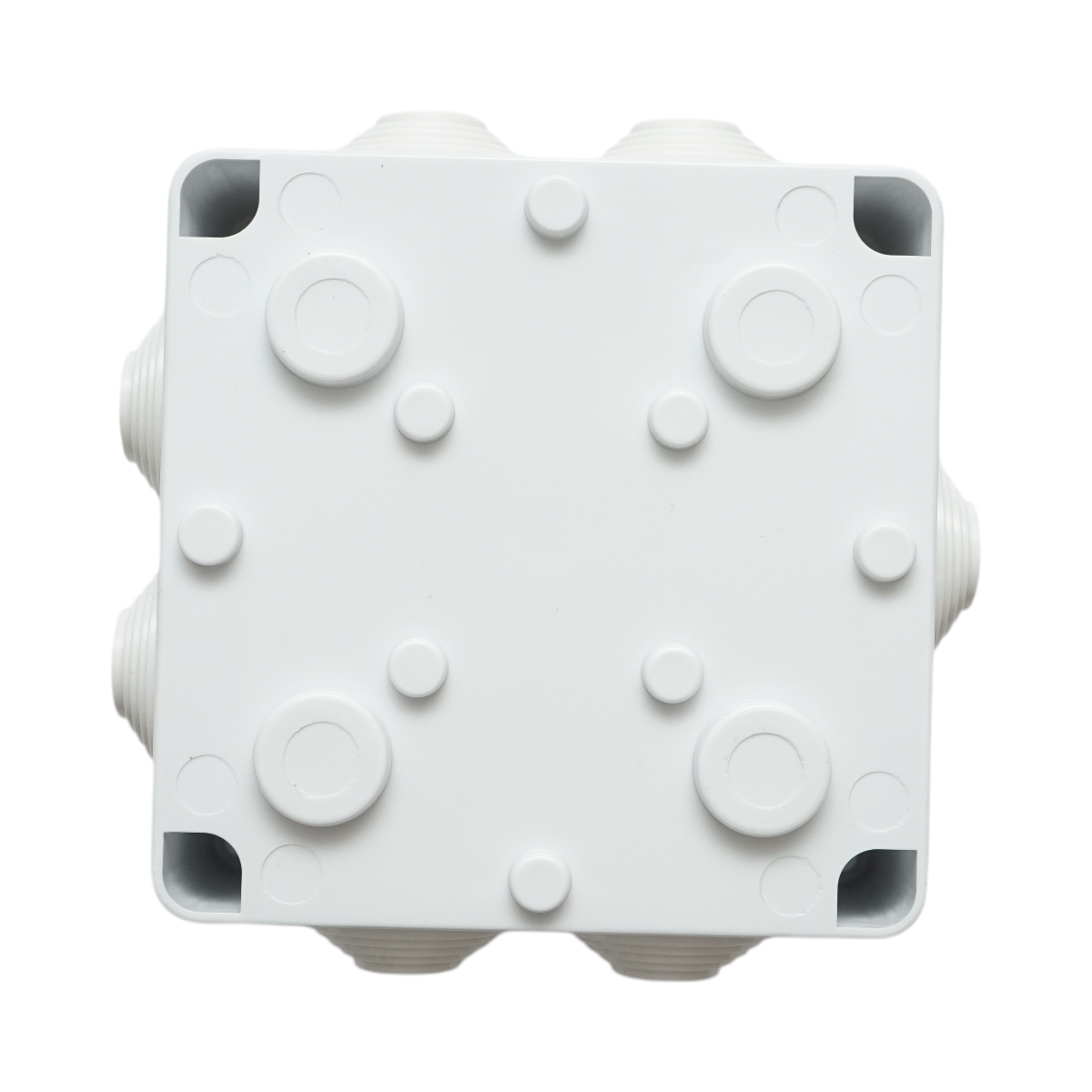 Doza derivatie patrata aparenta 7 intrari 100x100x70mm IP65 Breckner Germany - imagine 4