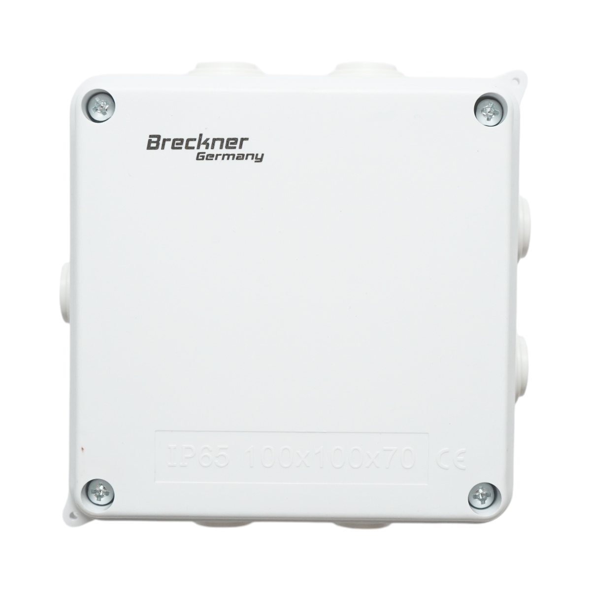 Doza derivatie patrata aparenta 7 intrari 100x100x70mm IP65 Breckner Germany - imagine 3