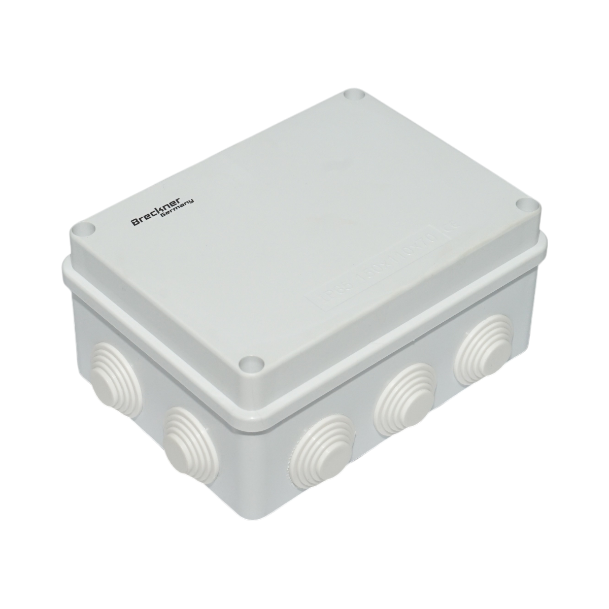 Doza derivatie aparenta 10 intrari 150x110x70mm IP65 Breckner Germany