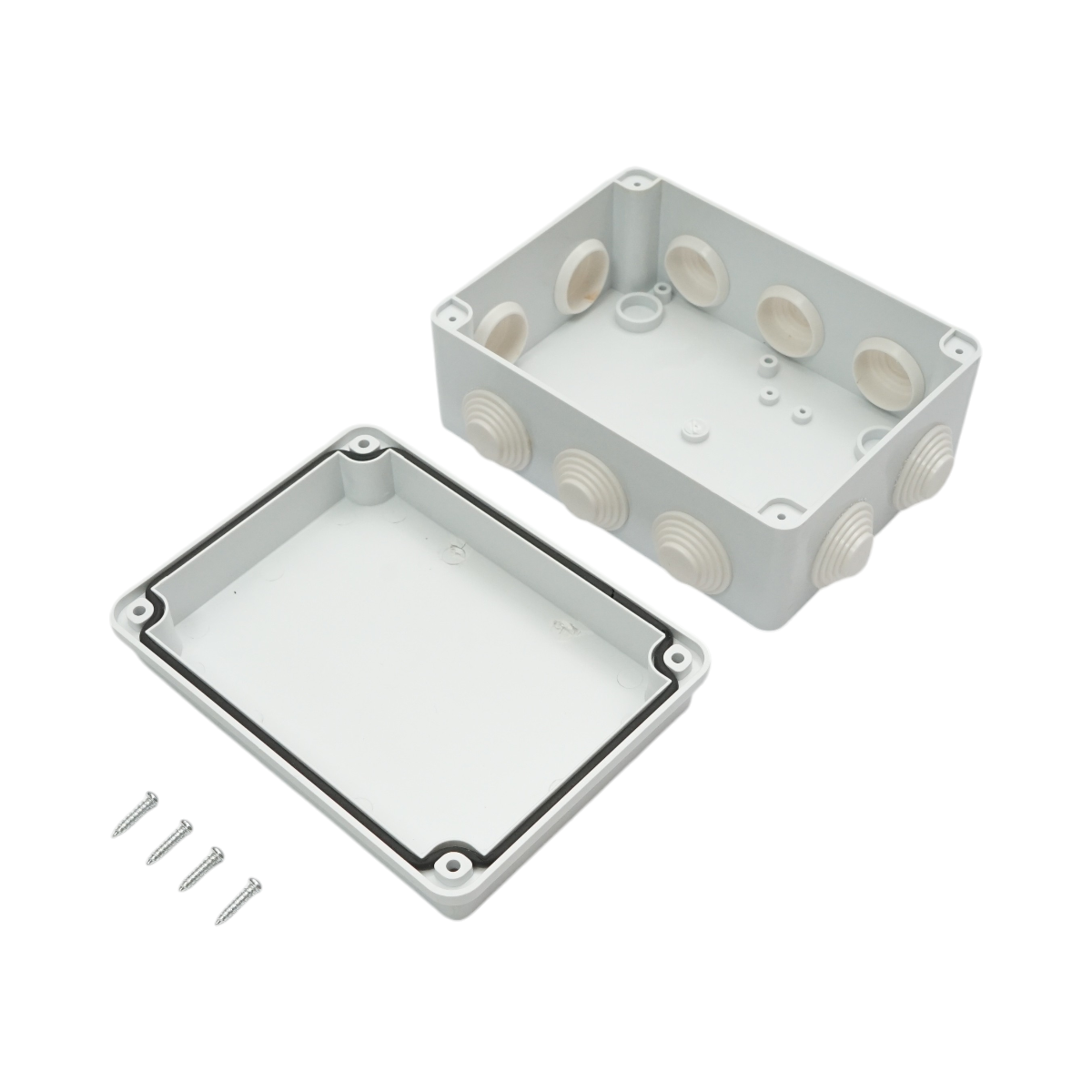 Doza derivatie aparenta 10 intrari 150x110x70mm IP65 Breckner Germany - imagine 2