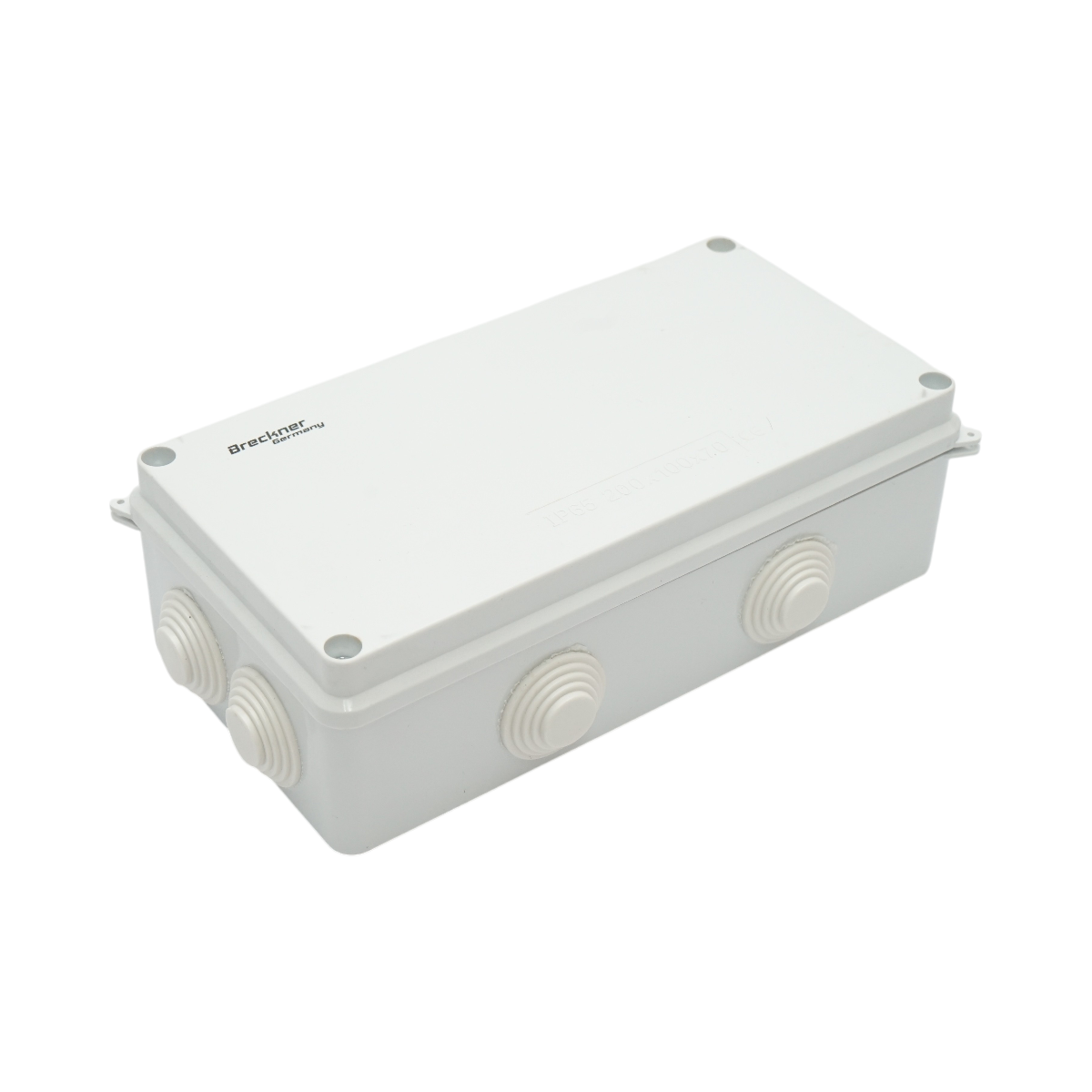 Doza derivatie aparenta 8 intrari 200x100x70mm IP65 Breckner Germany