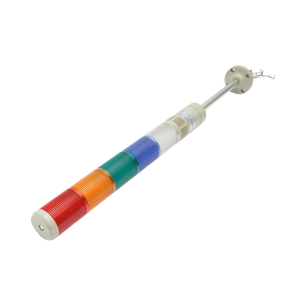 Coloana semnalizare LED 12-30V AC cu sirena 5 culori Breckner Germany - imagine 3