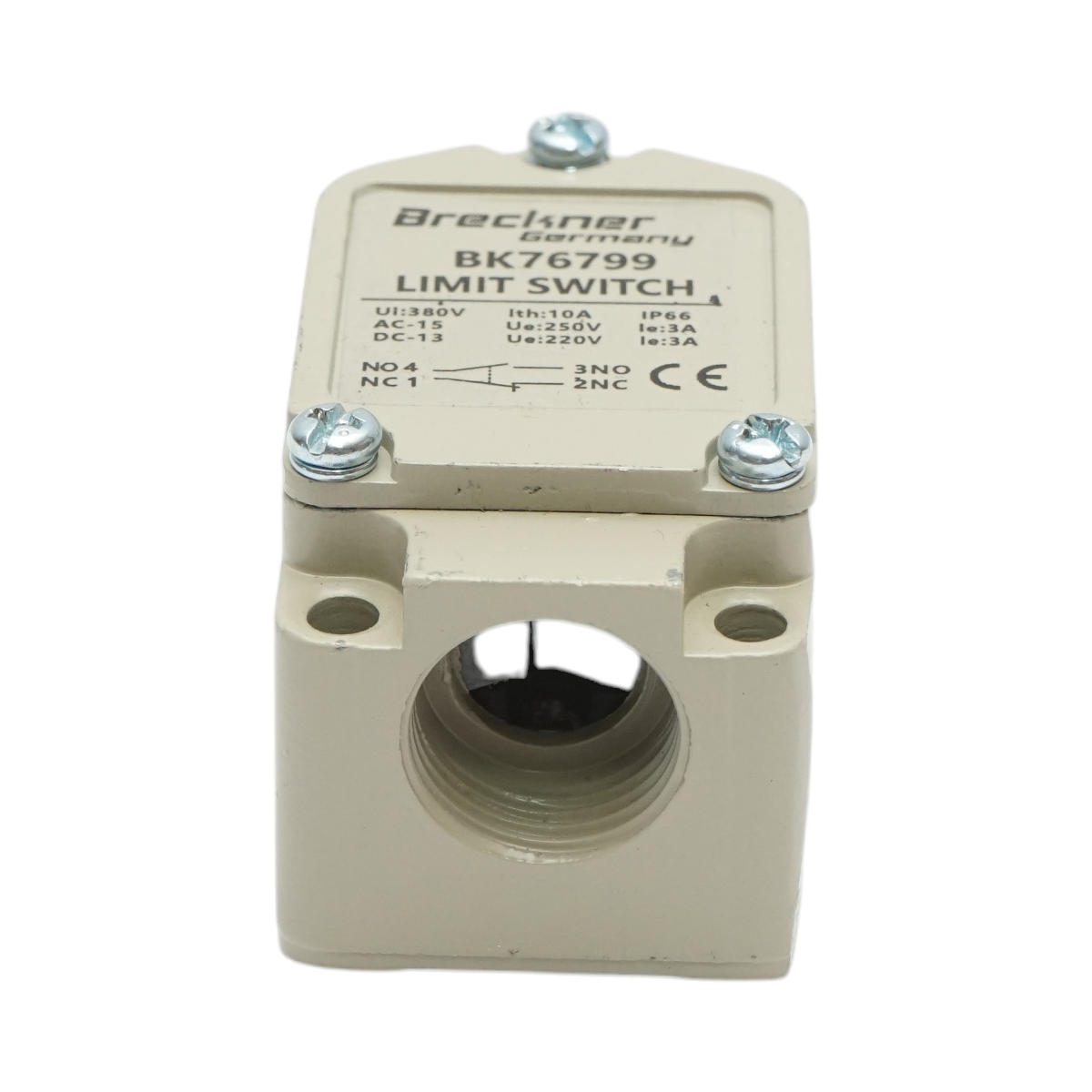 Intrerupator de limita cu rola verticala 380V 1NO+1NC IP66 Breckner Germany - imagine 5