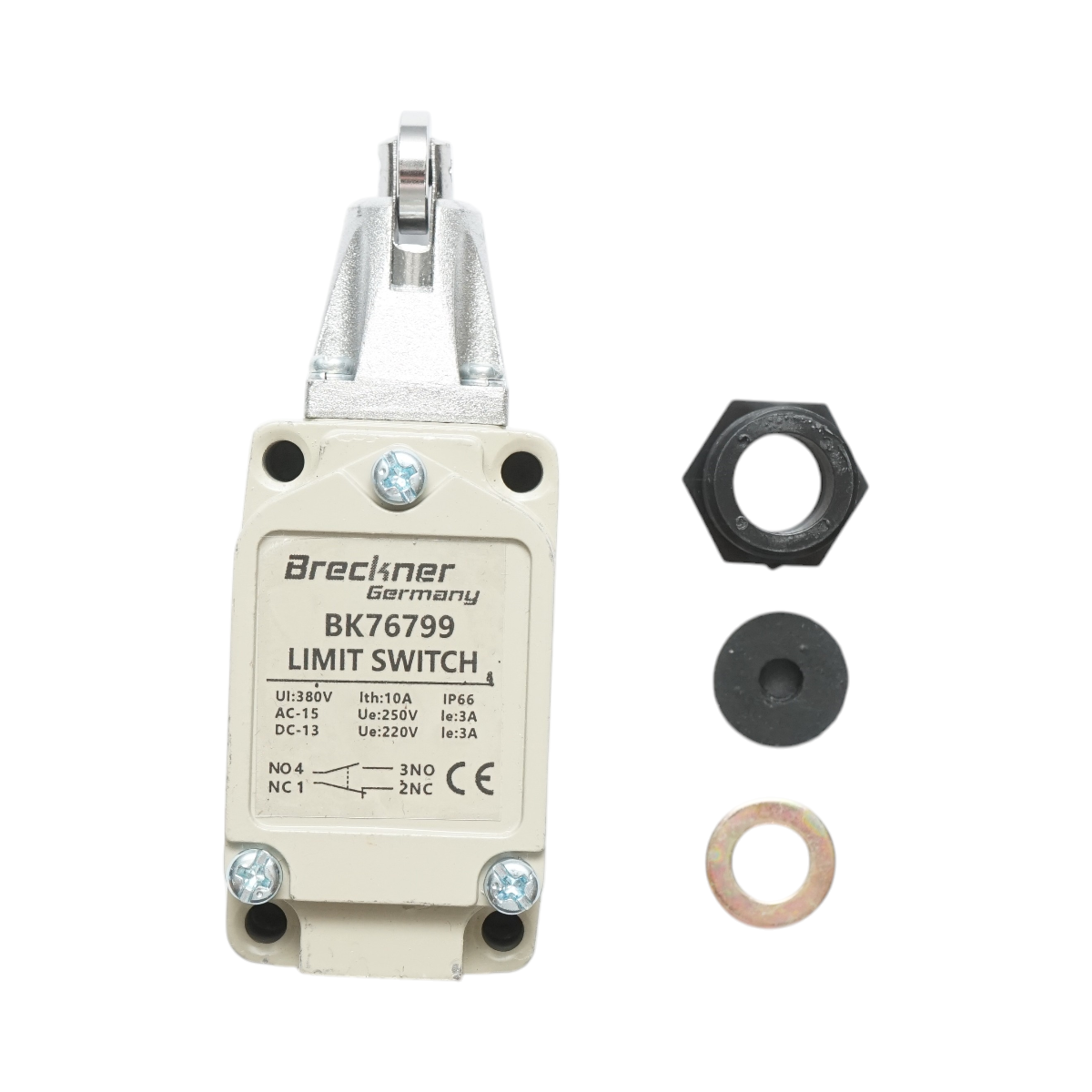 Intrerupator de limita cu rola verticala 380V 1NO+1NC IP66 Breckner Germany