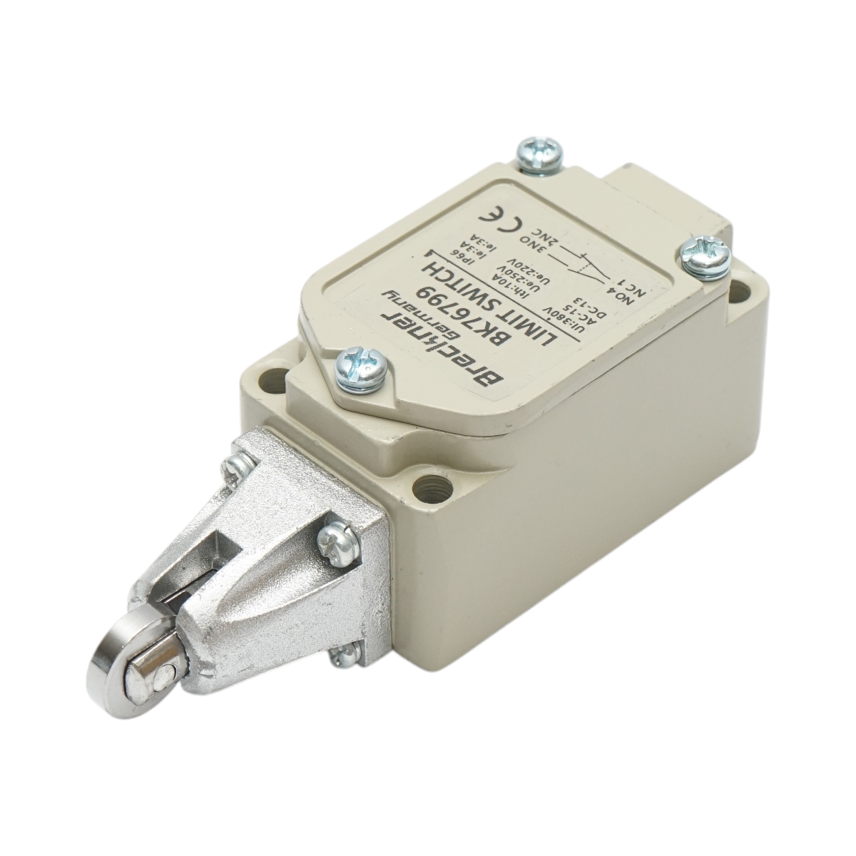 Intrerupator de limita cu rola verticala 380V 1NO+1NC IP66 Breckner Germany - imagine 2