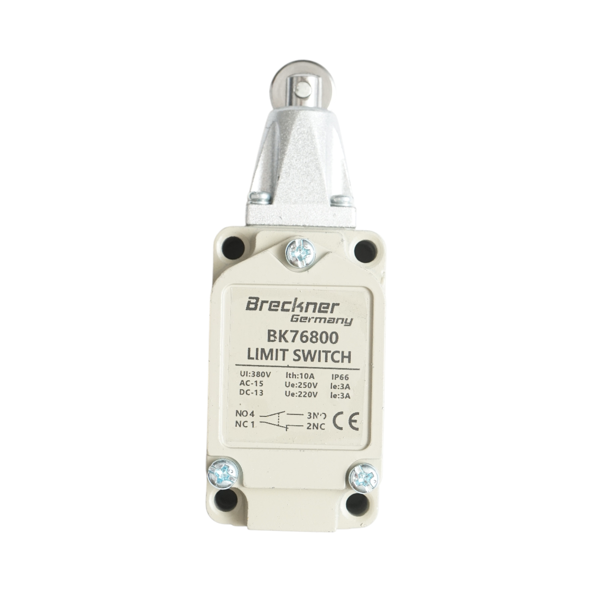 Intrerupator de limita cu rola orizontala 380V 1NO+1NC IP66 Breckner Germany - imagine 3