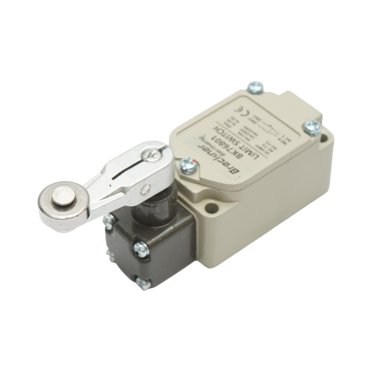 Intrerupator de limita cu brat reglabil si rola 380V 1NO+1NC IP66 Breckner Germany - imagine 2