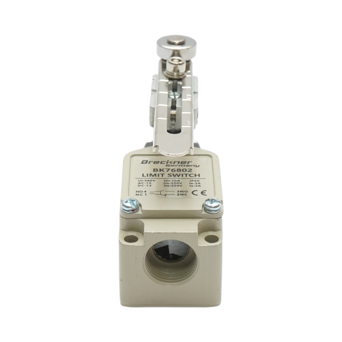 Intrerupator de limita cu parghie reglabila si rola 380V 1NO+1NC IP66 Breckner Germany - imagine 4