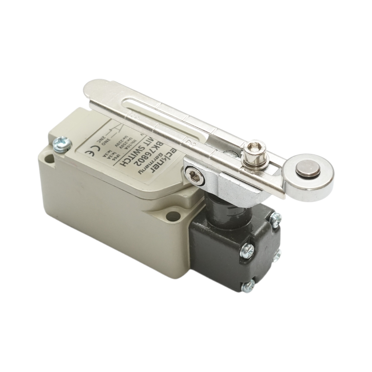 Intrerupator de limita cu parghie reglabila si rola 380V 1NO+1NC IP66 Breckner Germany - imagine 5