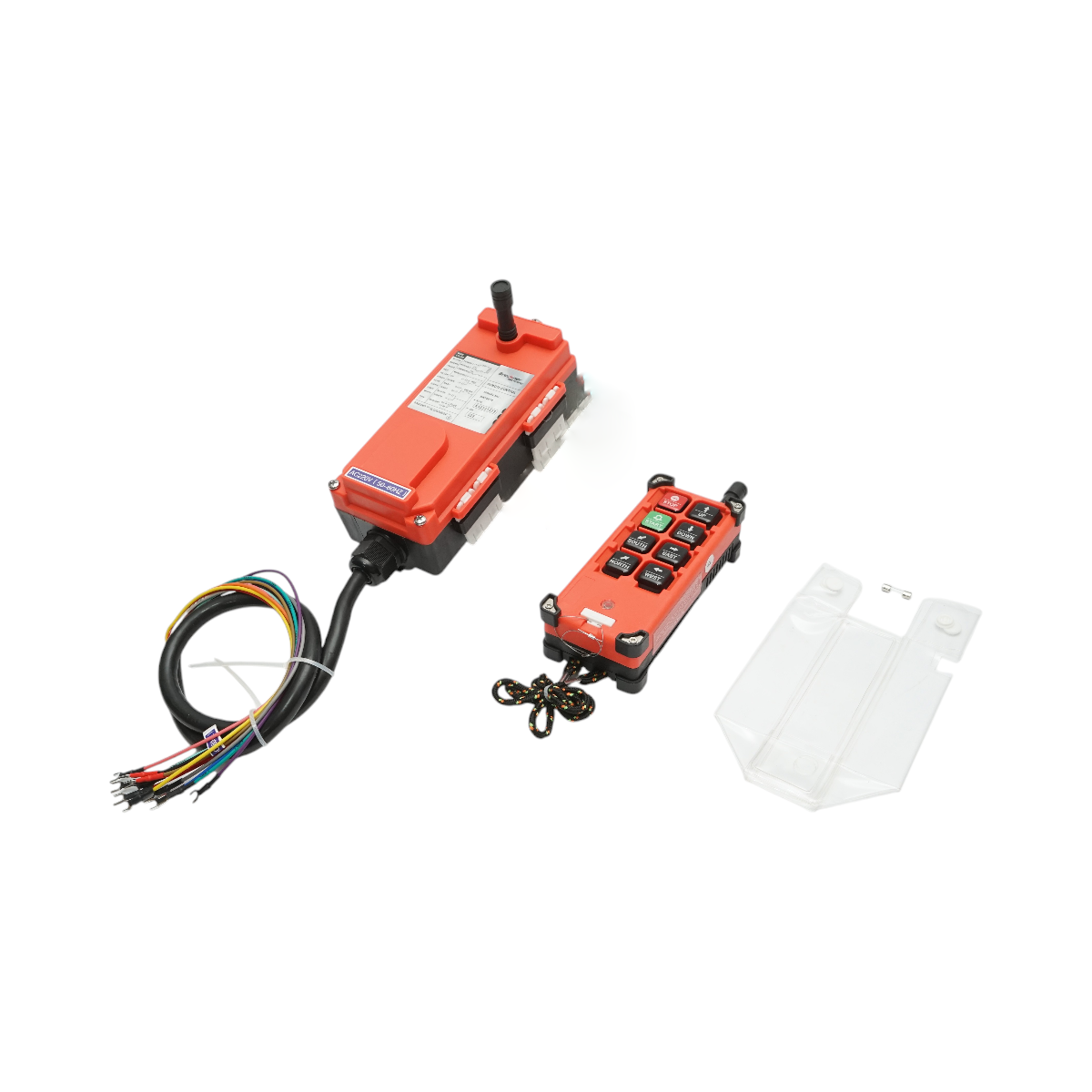 Telecomanda industriala wireless AC 220V cu 6 comenzi IP65 Breckner Germany - imagine 2