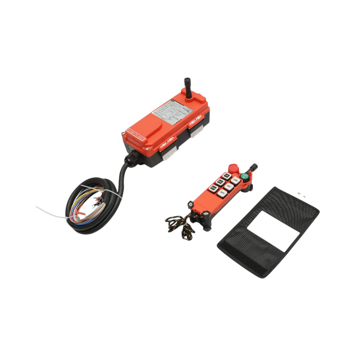 Telecomanda industriala wireless AC 380V cu 6 comenzi IP65 Breckner Germany - imagine 2